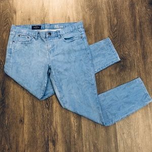 J. Crew Toothpick Jeans